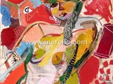 spanish-painting-contemporary-modern.merello.desnudo-en-rojos-100x81-cmmixtalienzo-
